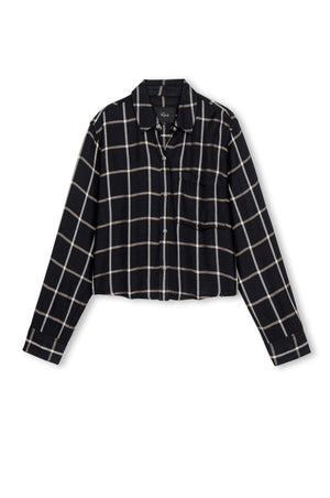 Rails Malin Button Down Shirt in Onyx Sand Birch