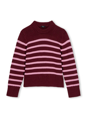 Rails Alise Sweater in Mulberry Stripe