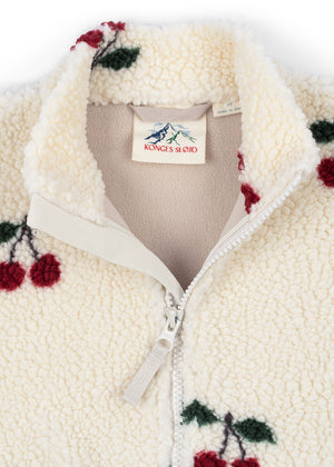 Konges Slod Jody Teddy Jacket in Cerise