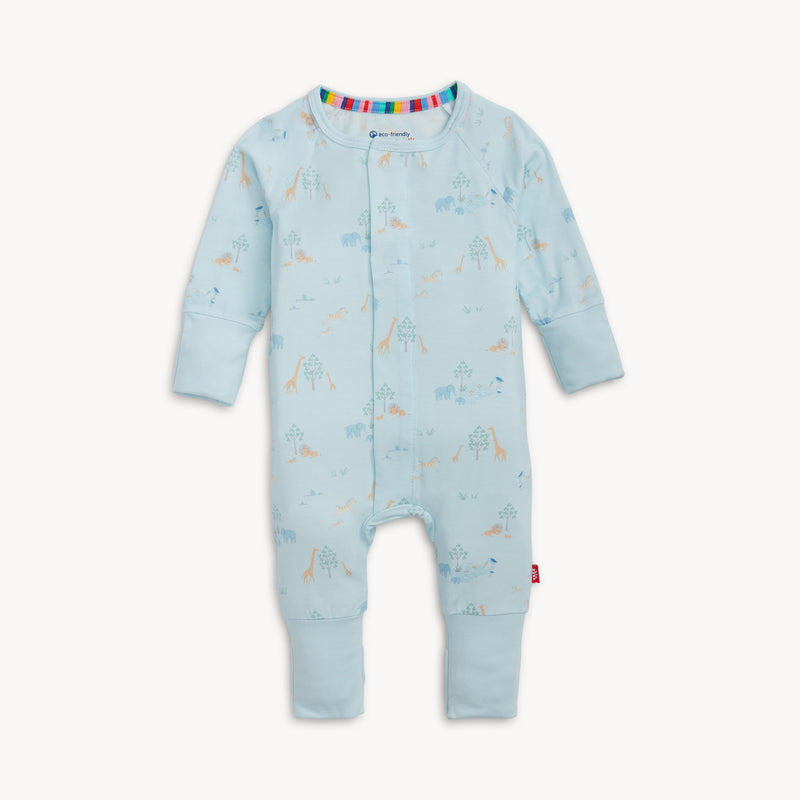 Magnetic Me Convertible Coverall in Serene Safari in Blue