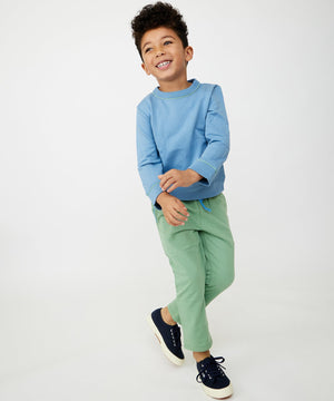 Oso & Me Remy Sweatshirt in Dusty Blue