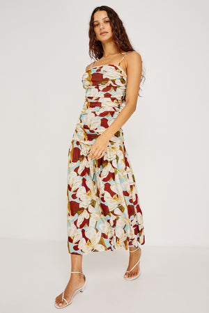 Rails Dolly Dress in Plumeria