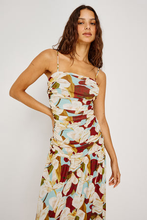Rails Dolly Dress in Plumeria