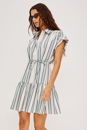 Rails Evaline Dress in Marsala Stripe
