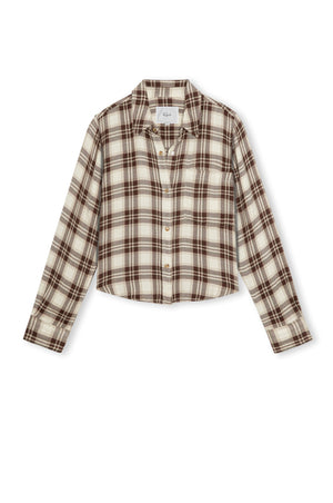 Rails Malin Top in Birch/Hickory