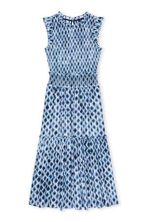 Rails Vivier Dress in Sapphire Shibori