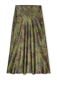 Rails Anya Skirt in Olive Dahlia