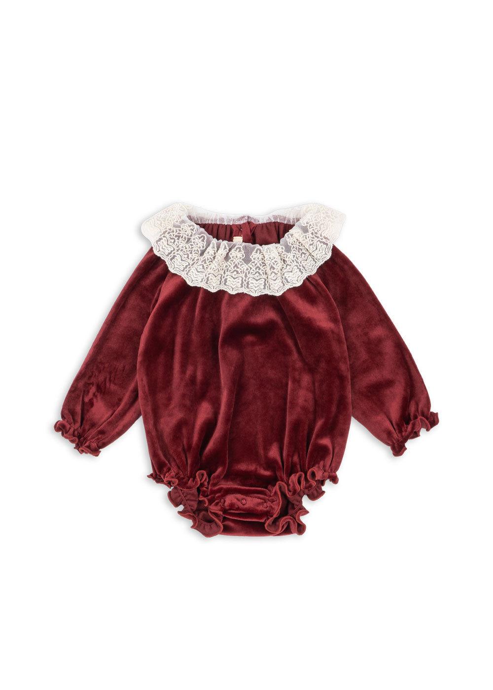 Konges Sløjd Venola Romper in Red Dahlia