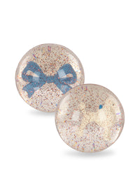 Konges Sløjd Bouncing Ball Set in Poodle and Bow