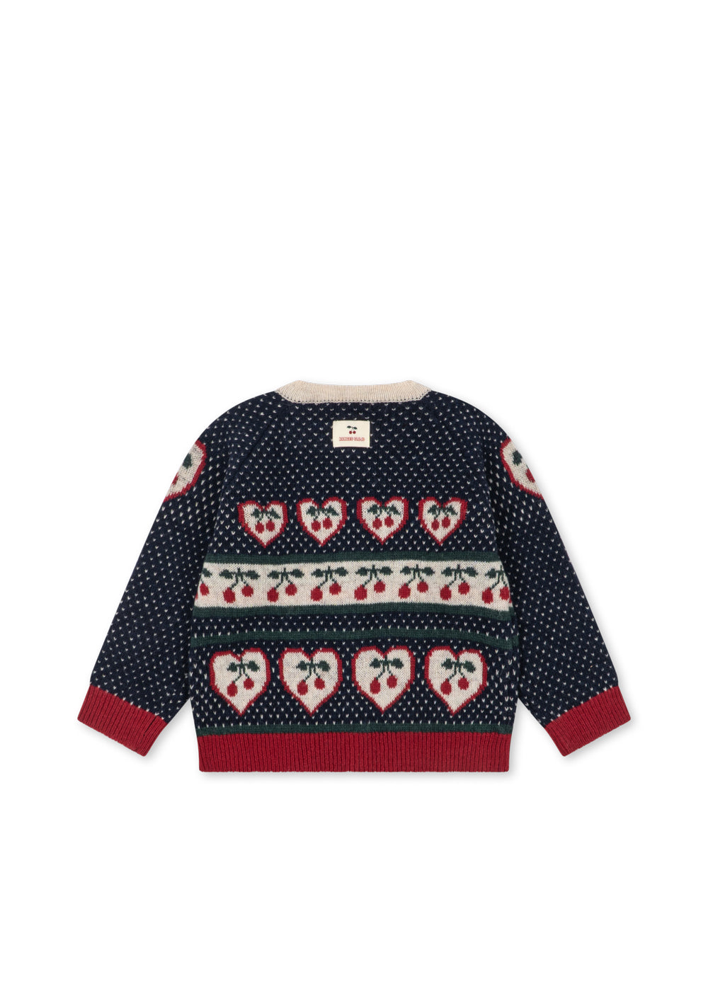 Konges Sløjd Belou Cardigan in Cherry