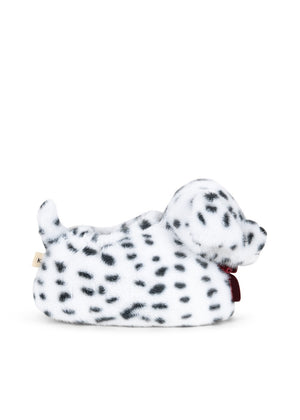 Konges Sløjd Dalmatian Footies in Beige and Black