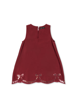 Konges Sløjd Bowie Dress in Merlot