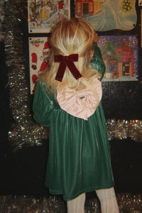 Konges Sløjd Gia Bow Back Dress in Fir