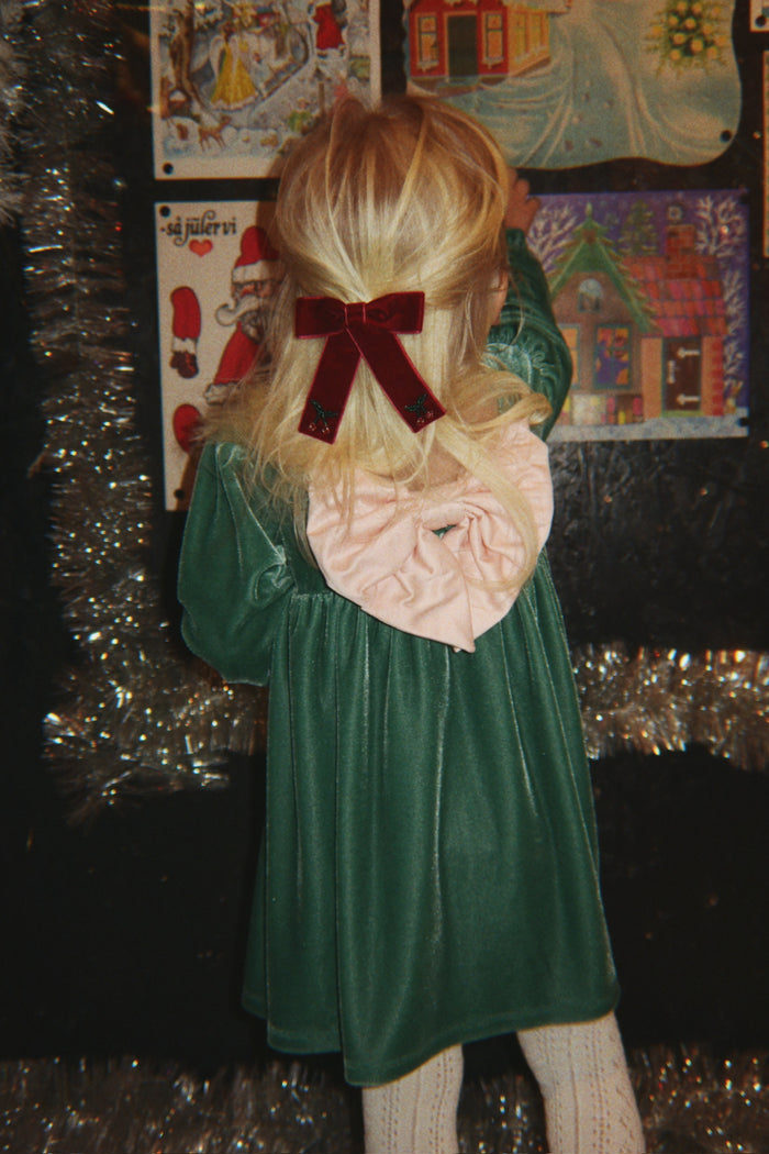 Konges Sløjd Gia Bow Back Dress in Fir