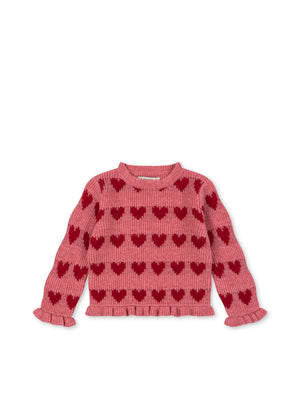 Konges Sløjd Laula Sweater in Heart