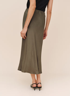 B3774-L63-302 - LONG MAXI BIAS SKIRT