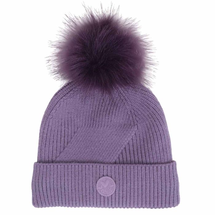 CaliKids Knit Hat with Faux Fur Pom Pom - Multiple Colors!