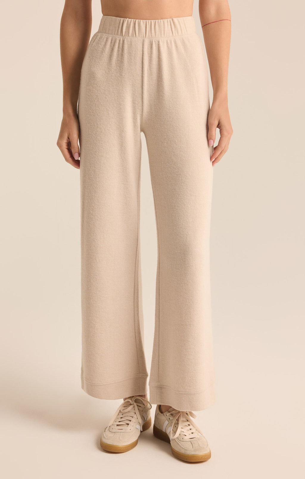 Z Supply Tessa Cozy Pant in Heather Oatmeal