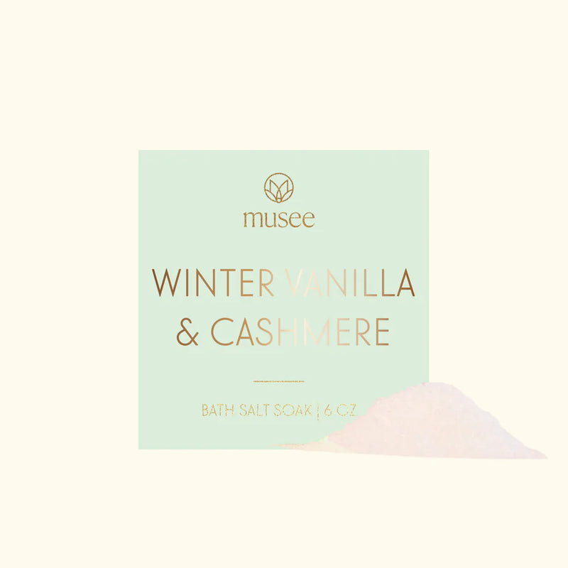 Musee Winter Vanilla & Cashmere Mini Bath Soak