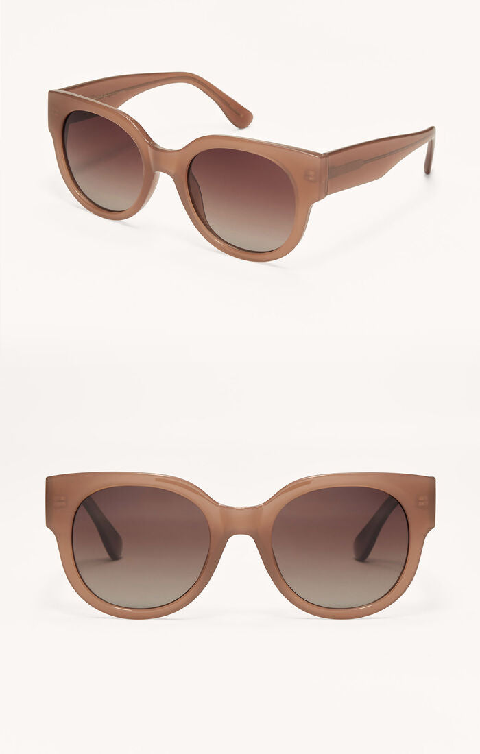 Z Supply Lunch Date Sunglasses in Taupe