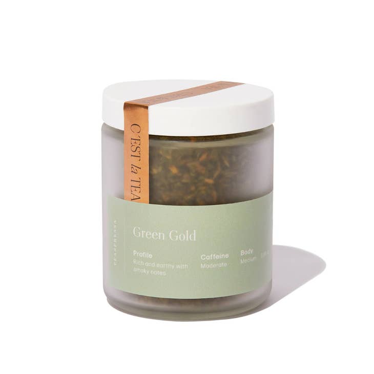 Teaspressa Green Gold Tea Jar