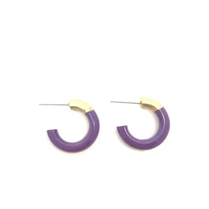 Accessory Jane Small Liz Hoops - Multiple Colors!