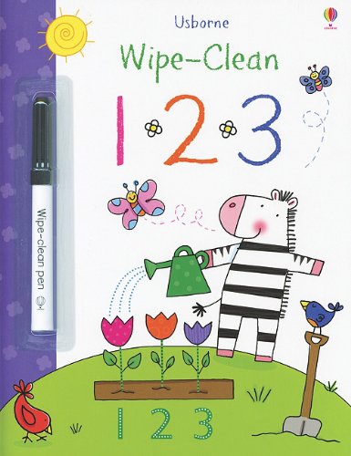 Usborne 123 Wipe Clean Book
