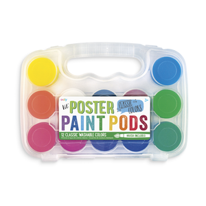 OOLY Lil' Paint Pods Classic Color Poster Paints Set