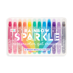 Ooly Rainbow Sparkle Metallic Watercolor Gel Crayons