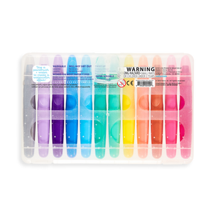 Ooly Rainbow Sparkle Metallic Watercolor Gel Crayons