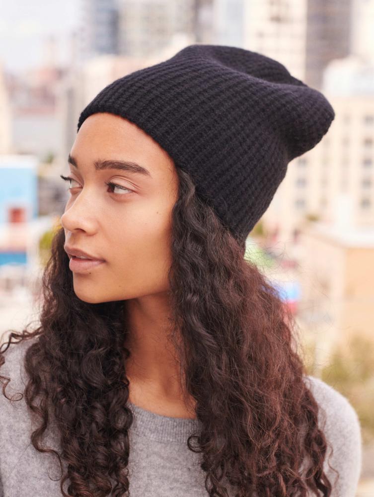 White + Warren Cashmere Waffle Beanie - Multiple Colors!