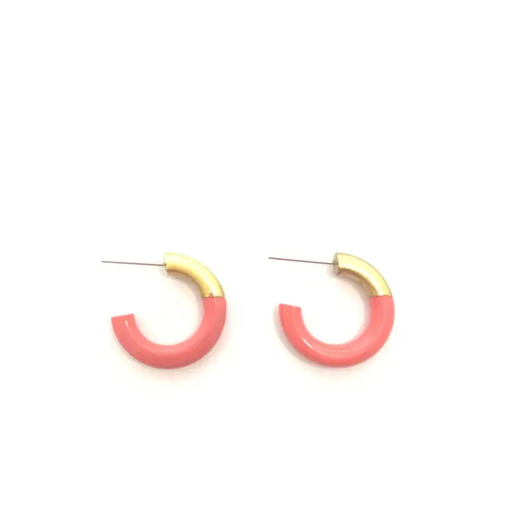 Accessory Jane Small Liz Hoops - Multiple Colors!