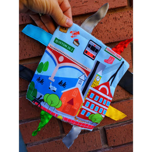 Baby Jack & Company Boston Crinkle Paper Stroller Toy
