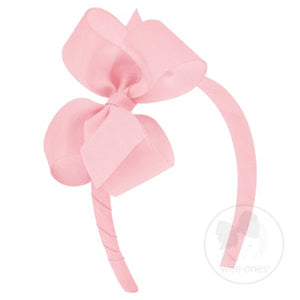 Wee Ones Headband with Grosgrain Bow