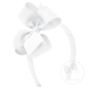 Wee Ones Headband with Grosgrain Bow