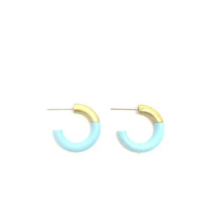 Accessory Jane Small Liz Hoops - Multiple Colors!