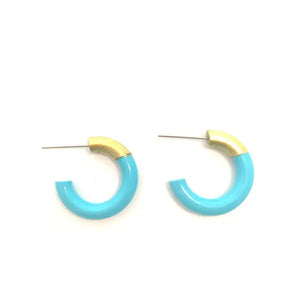 Accessory Jane Small Liz Hoops - Multiple Colors!