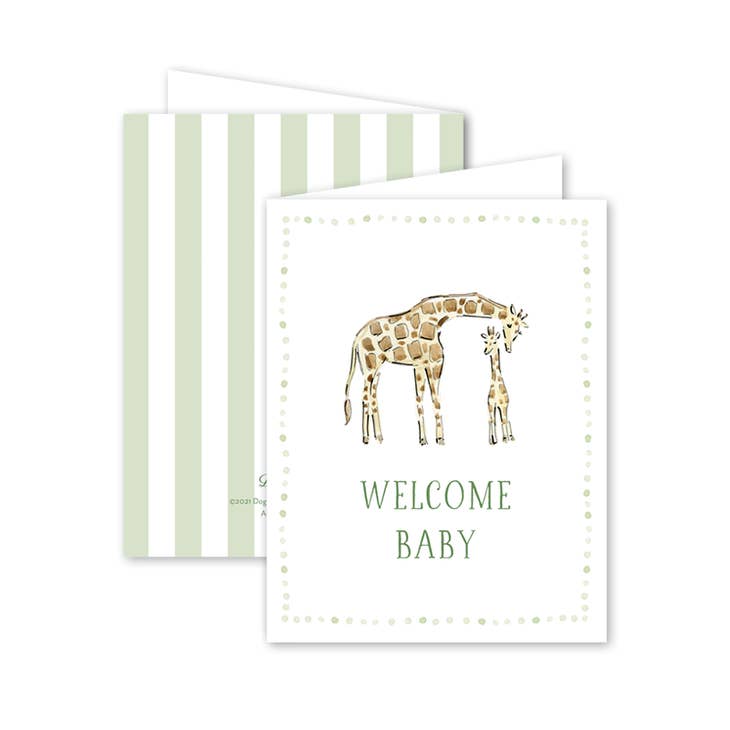 Dogwood Hill Zoo in the City Baby Card
