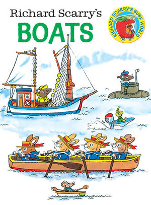 Richard Scarry's Boats Board Book