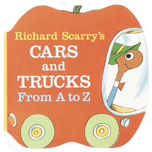 Richard Scarry's Cars and Trucks: From A to Z Board Book