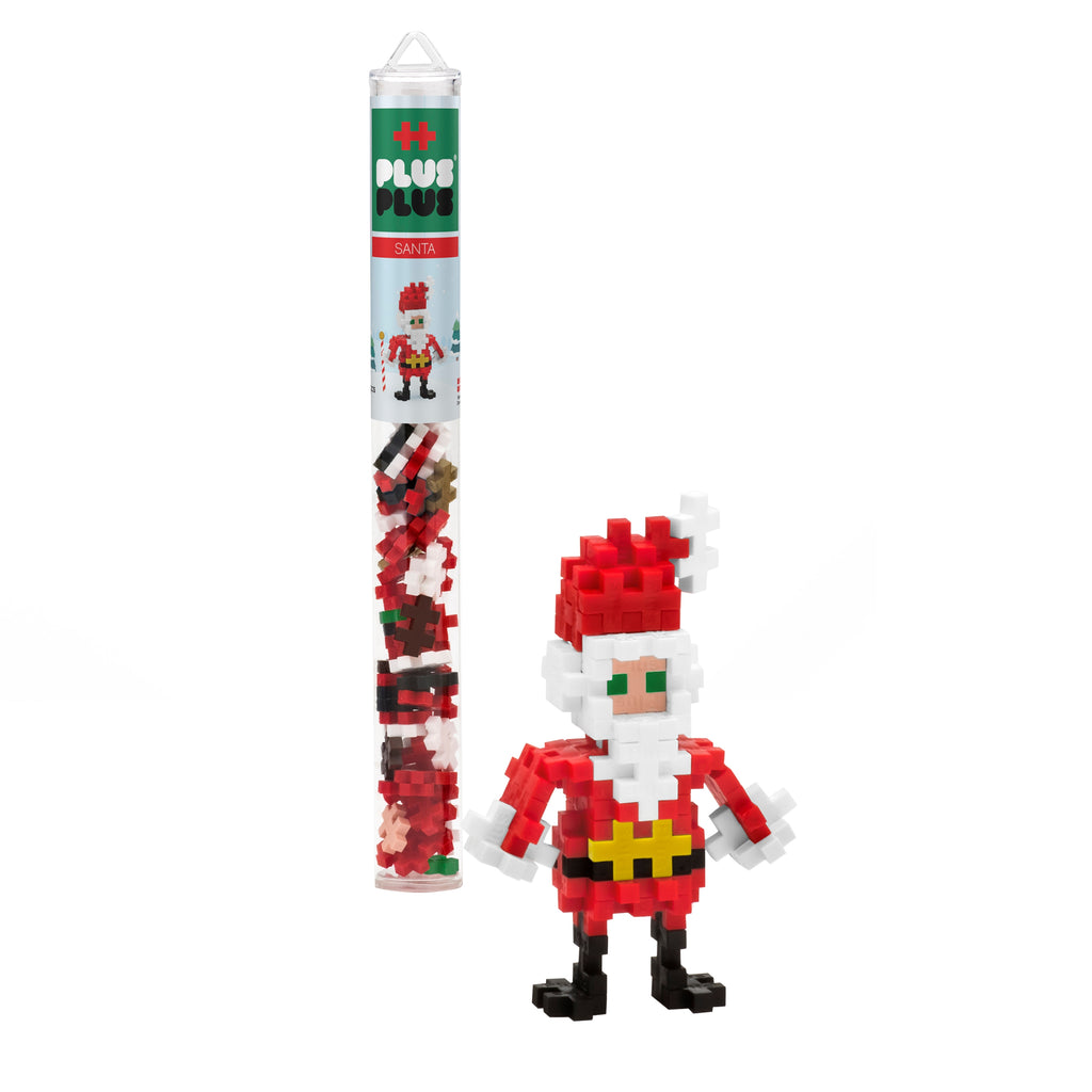 Plus-Plus 70pc Tube - Santa
