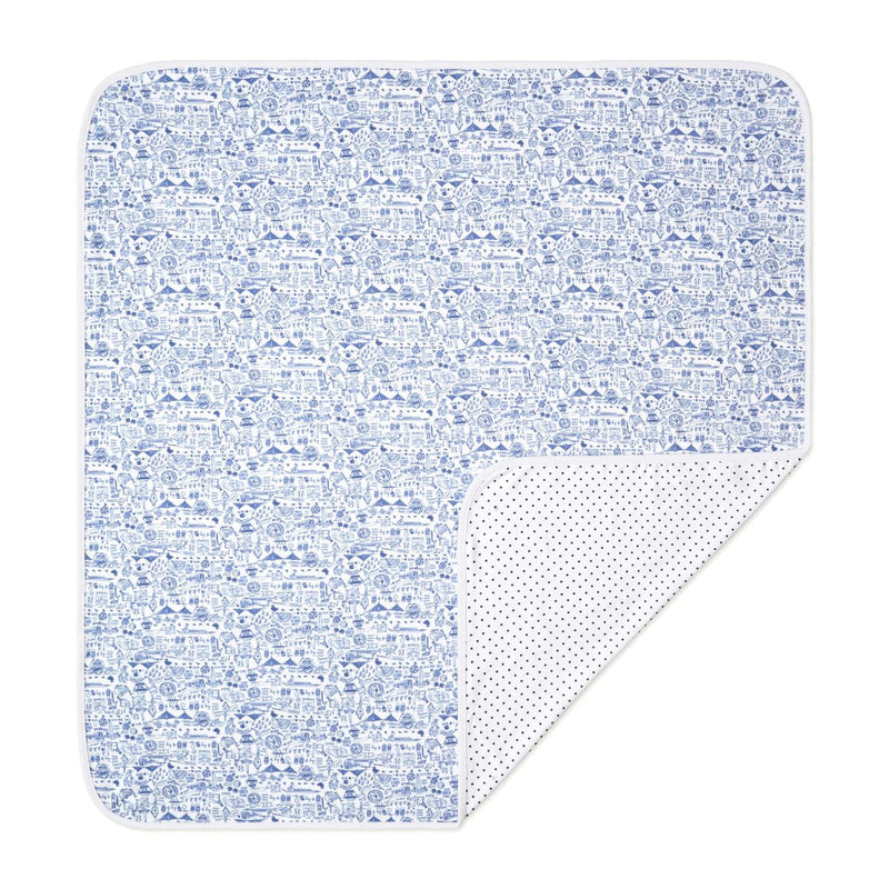 Joy Street Kids Boston Baby Blanket in Sailor Blue