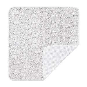 Joy Street Kids Boston Baby Blanket in Cloud Gray