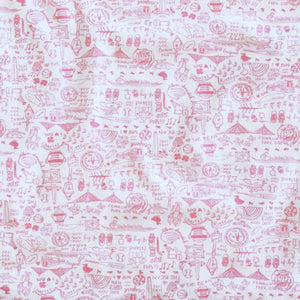 Joy Street Kids Boston Baby Blanket in Strawberry Ice Cream Pink