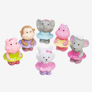 Elegant Baby Ballet Party Squirties Bath Toy Set