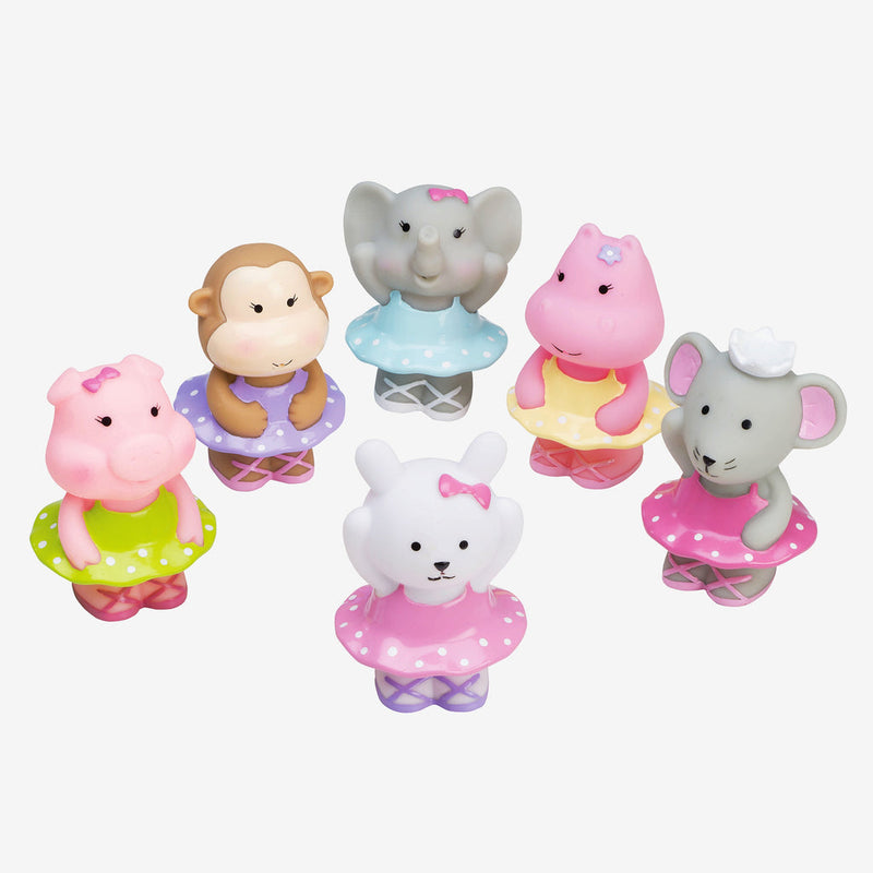 Elegant Baby Ballet Party Squirties Bath Toy Set