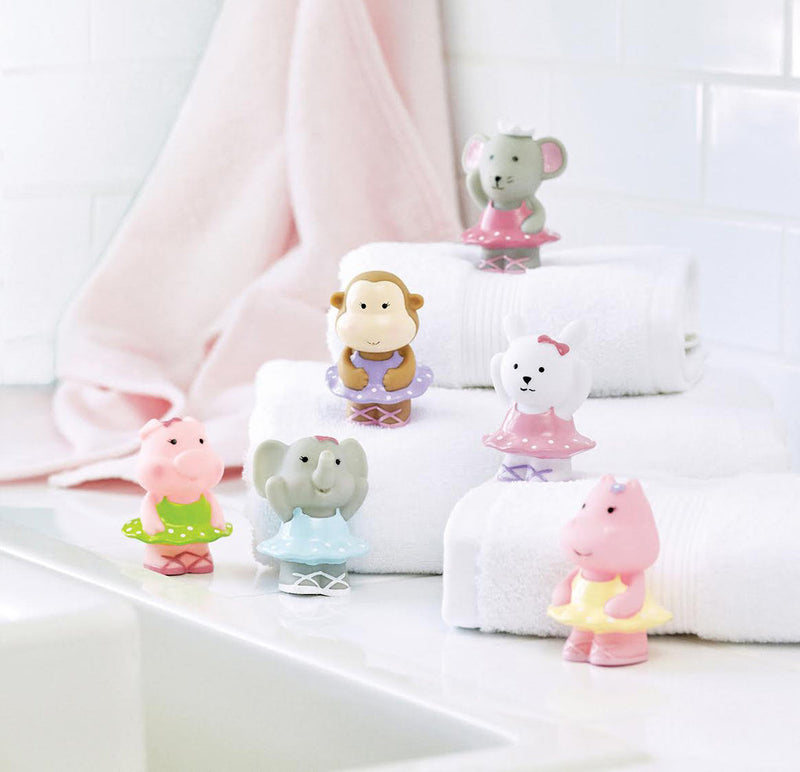 Elegant Baby Ballet Party Squirties Bath Toy Set