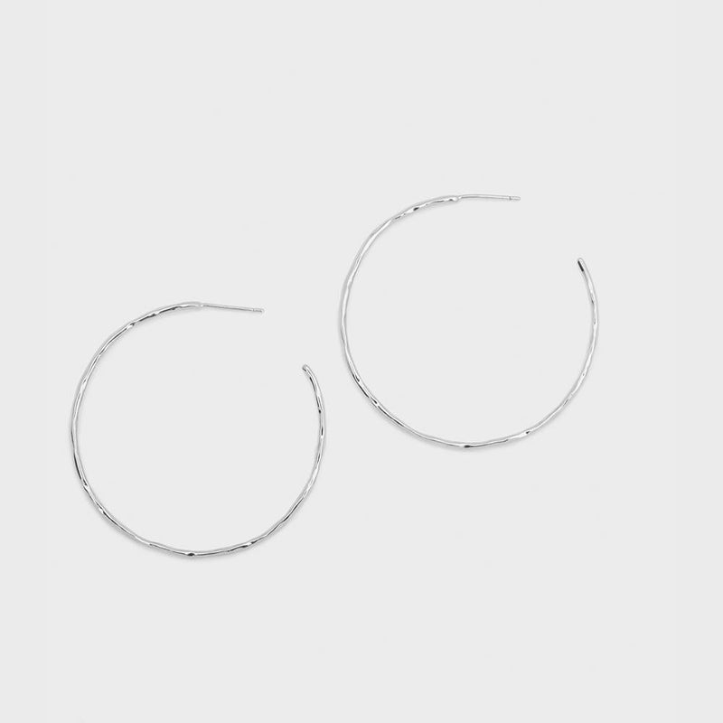 Gorjana Taner Hoop Earrings in Silver