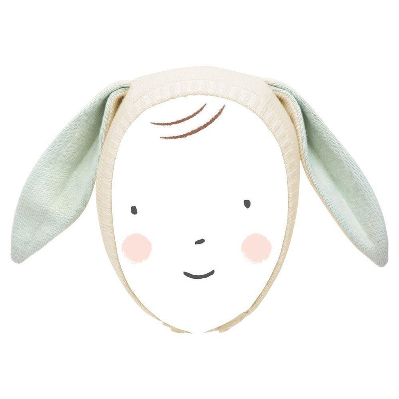 Meri Meri Mint Bunny Baby Bonnet