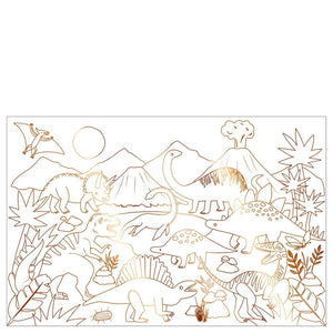 Meri Meri Dinosaur Kingdom Coloring Posters